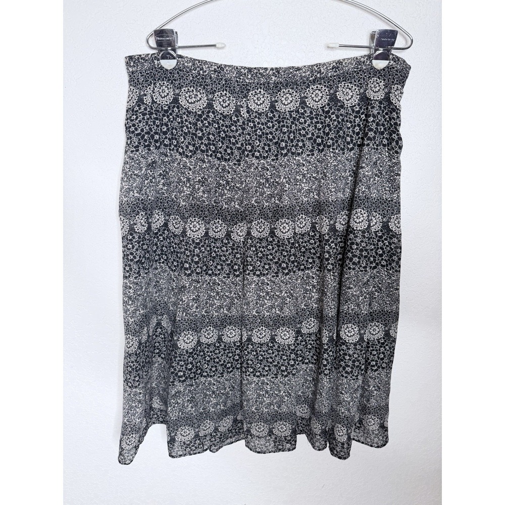 VTG 90s Skirt Womens 14 Floral Button Midi Boho Gypsy Cottagecore Whimsy - Picture 2 of 11